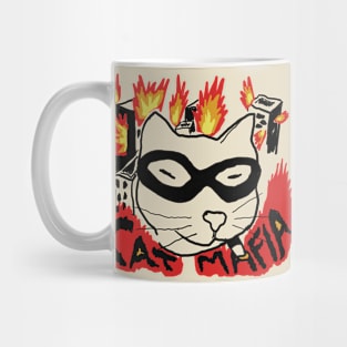 Mafia cats burn down the city Mug